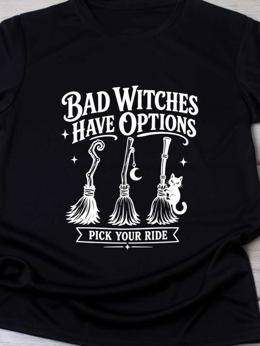 Bad Witches Handmade Tee